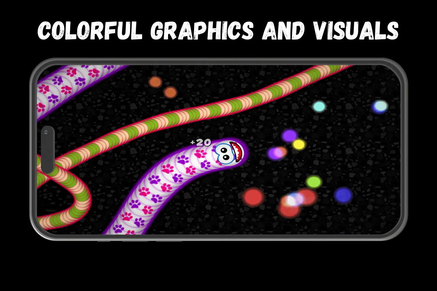 COLORFUL GRAPHICS AND VISUALS