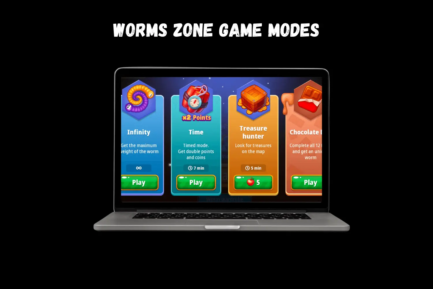 WORMS ZONE GAME MODES