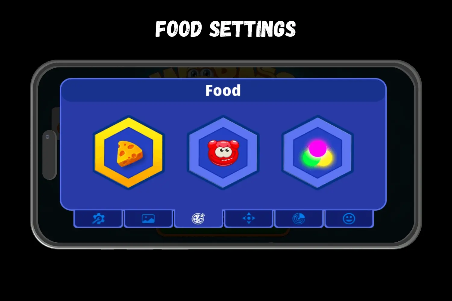 FOOD SETTINGS